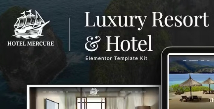 Hotel Mercure – Luxury Resort & Hotel Elementor Template Kit 1.0.0