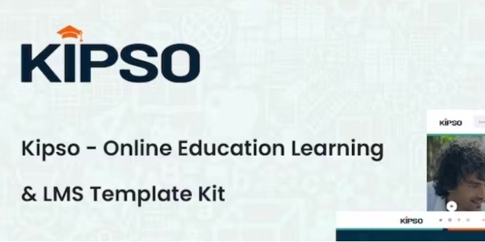 Kipso – Online Education Learning Elementor Template Kit 1.0.0