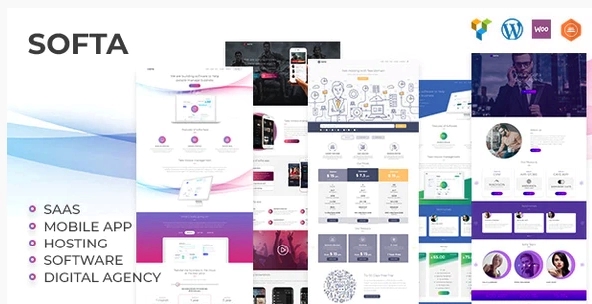 Softa – SaaS Software & WebApp WP Theme 1.3.6
