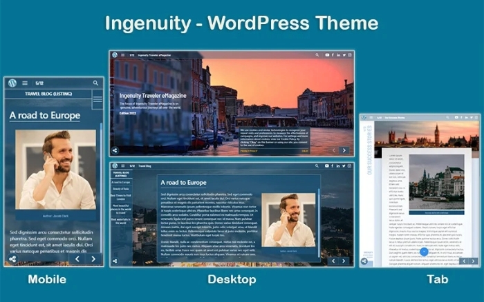 Ingenuity – Multipurpose WordPress Theme 1.0.0