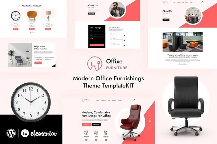 Offixe – Furniture Elementor Template Kit 1.0.0