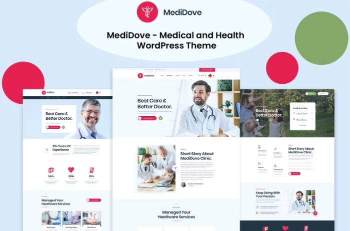 MediDove – Medical and Health WP Theme 2.2.6