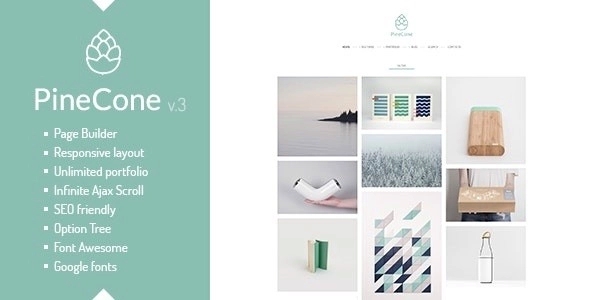 PineCone – Creative Portfolio and Blog for Agency 4.5.1