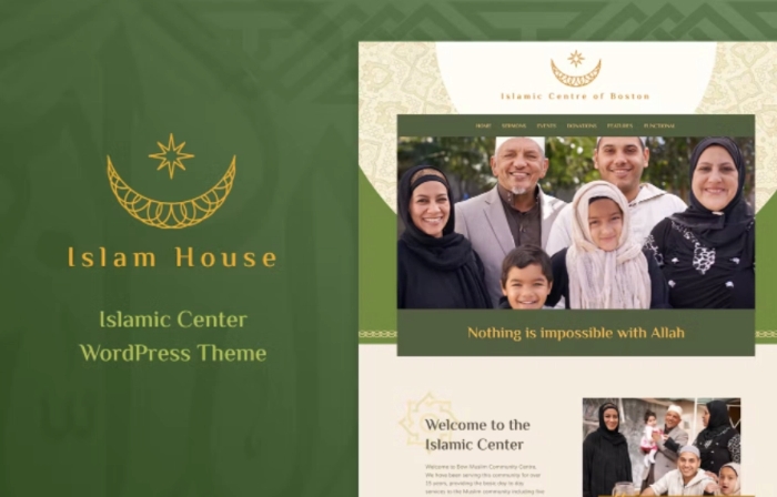 Islam House – Mosque and Religion WP Theme 1.0.6