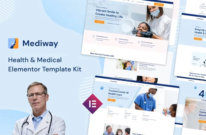 Mediway – Health & Medical Elementor Template Kit 1.0.0