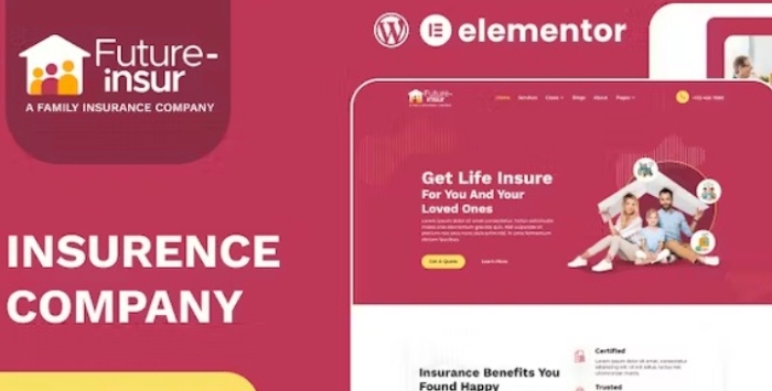 Future Insur – Insurance Company Elementor Template Kit 1.0.0