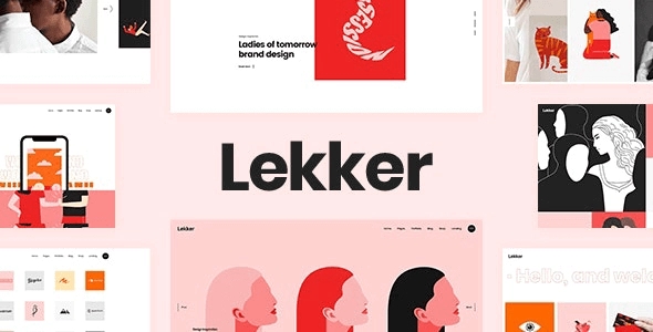 Lekker – Portfolio WordPress Theme 1.8