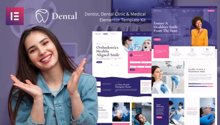 Dental – Dentist Clinic & Medical Elementor Template Kit 1.0.0