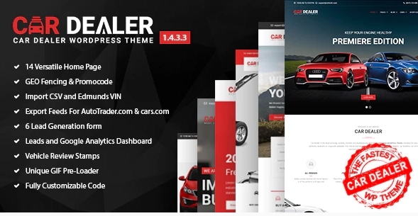 Car Dealer β Automotive Responsive WP Theme 6.0.4