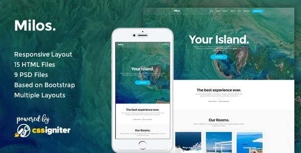 Milos – CSSIgniter WP Theme 1.2.0