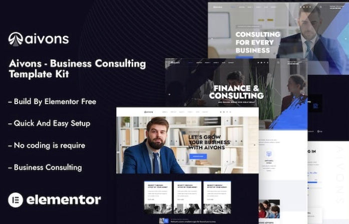 Aivons - Business Consulting Template Kit 1.0.0