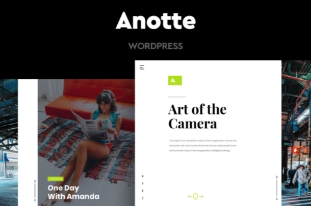 Anotte – Horizontal Photography WP Theme 1.7