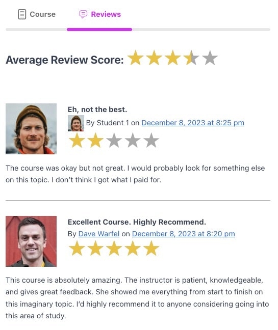 LearnDash Course Reviews 1.0.2