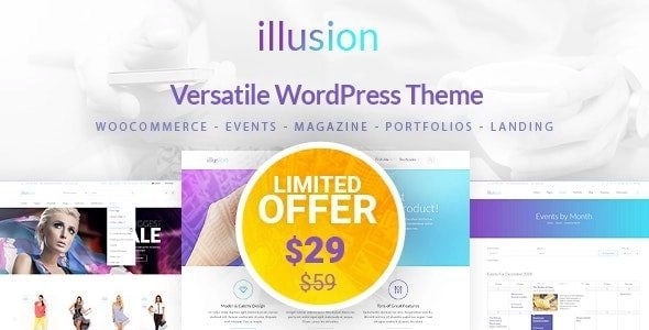 illusion – Multipurpose Corporate and Woocommerce 2.0