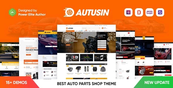 Autusin β Auto Parts & Car Accessories Shop Elementor 2.7.0