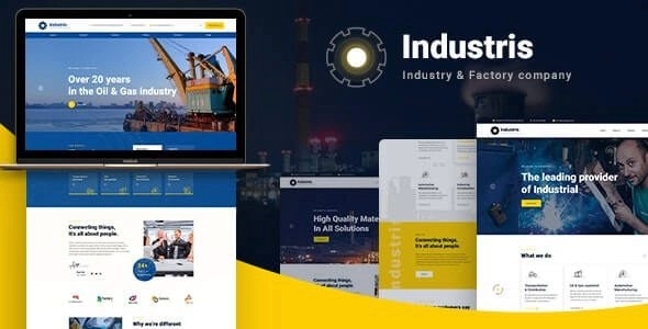 Industris β Factory & Business WordPress Theme 1.1.4