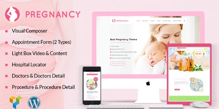 Pregnancy – Medical Doctor WordPress Theme 2.6