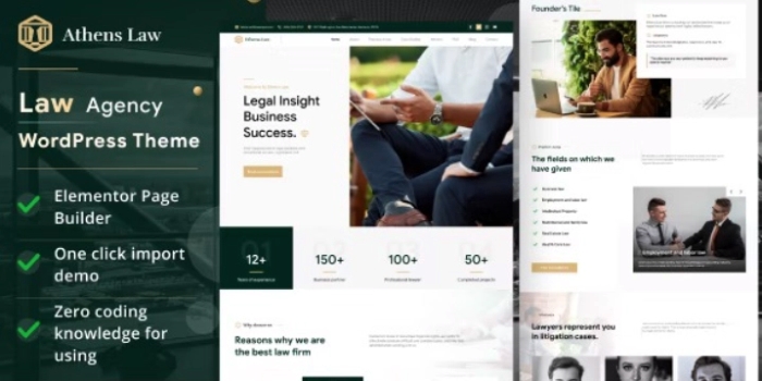 Athens - Law Agency WordPress Theme 1.0.2