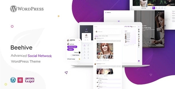 Beehive - Social Network WordPress Theme 1.4.5