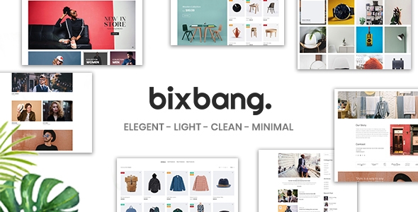 Bixbang – Minimalist eCommerce WordPress Theme for WooCommerce 1.0.6