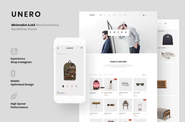 Unero – Minimalist WooCommerce Theme 2.0.6