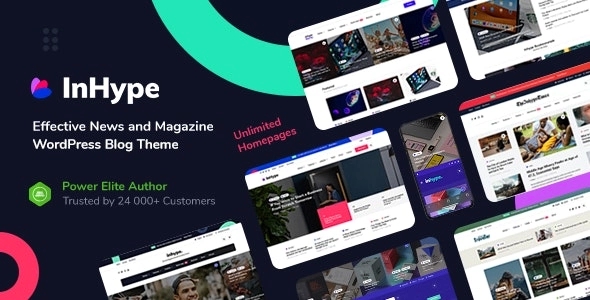 InHype – Blog & Magazine WordPress Theme 1.4
