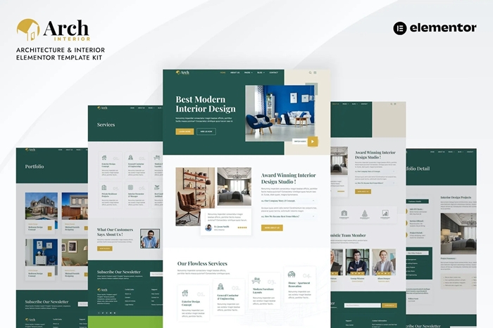 Archinterior – Interior Design & Architecture Template Kit 1.0.0