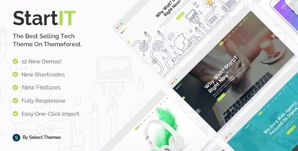 Startit – Fresh Startup Business Theme 4.7