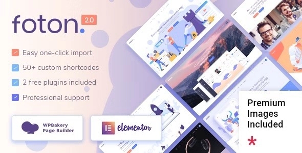 Foton – Software and App Landing Page Theme 2.5