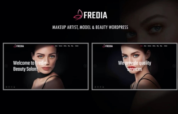Fredia – Makeup Artist WordPress Theme 1.0