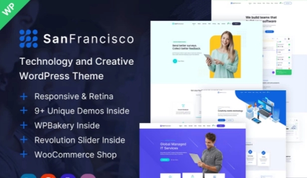 San Francisco – Creative WordPress Theme 1.12