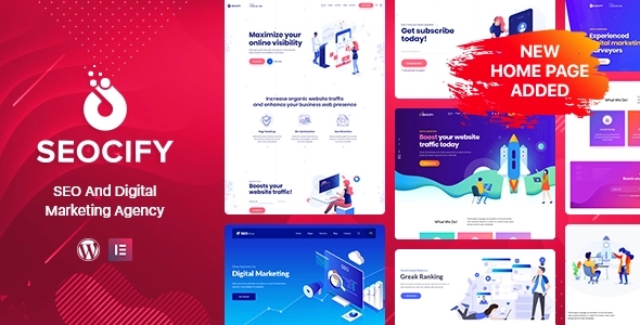 Seocify – SEO And Digital Marketing Agency WP Theme 3.7