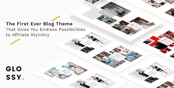 Glossy – Fashion Blog Theme for Stylish Affiliation 2.3
