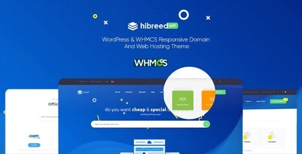 hibreed - WordPress & WHMCS Hosting Theme 1.0