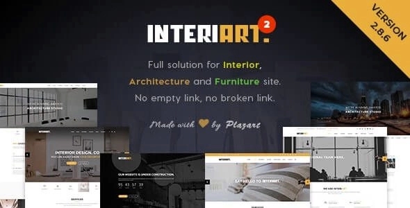 InteriArt – Furniture & Interior WordPress Theme 2.9.0