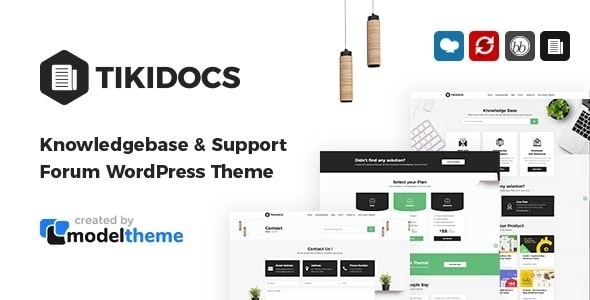 Tikidocs – Knowledgebase & Support Forum WP Theme + RTL 2.1
