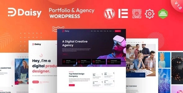 Daisy – Creative Agency WordPress Theme 1.0