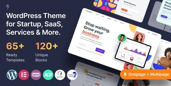 Fastland – Startup & SaaS WP Theme 1.1.7