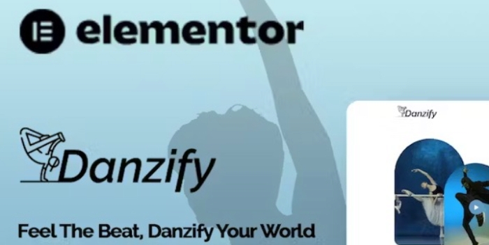 Danzify - Dance Course Elementor Template Kit 1.0.0