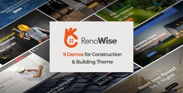 RenoWise – Construction & Building Theme 1.1.4