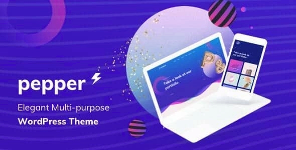 Pepper – Elegent Multi Purpose WordPress Theme 2.0