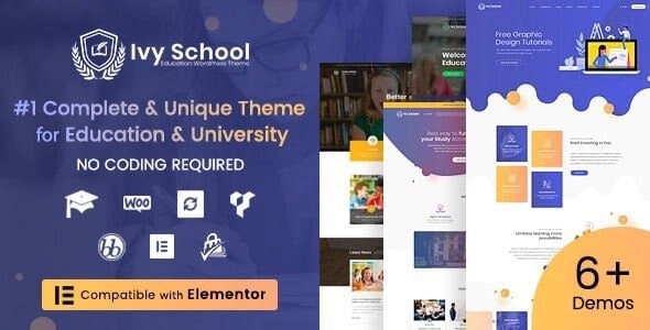 IvyPrep – Education & School WordPress Theme 1.5.1