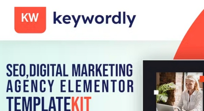 Keywordly – Digital Marketing Agency Elementor Template Kit 1.0.0