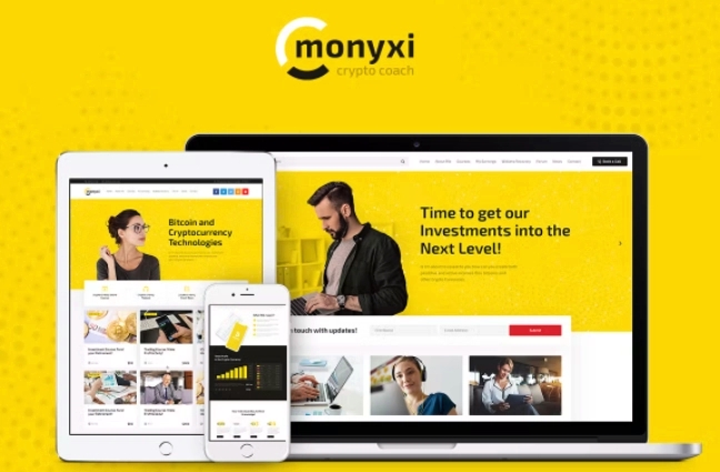 Monyxi – CryptoCurrency WordPress Theme 1.1.4