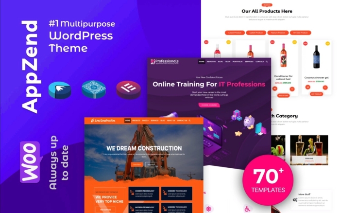 Appzend – Multipurpose Business WP Theme Free 1.1.6