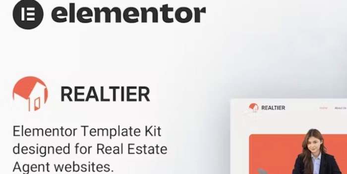 Realtier – Real Estate & Property Agent Elementor Template Kit 1.0.0