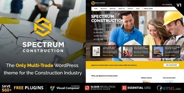 Spectrum – Multi-Trade Construction Business Theme 3.1.2