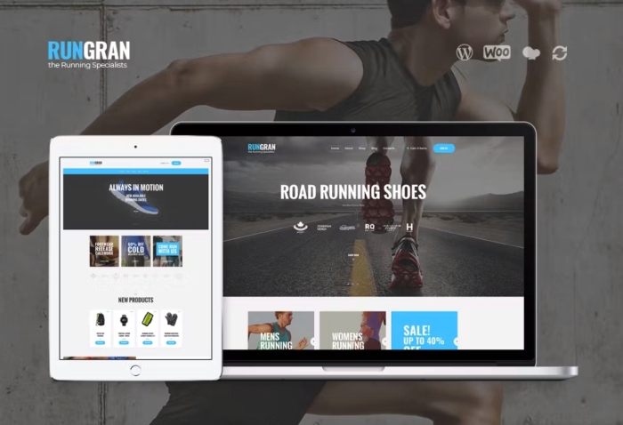 Run Gran - E-commerce Sport Store WP Theme 1.1.2