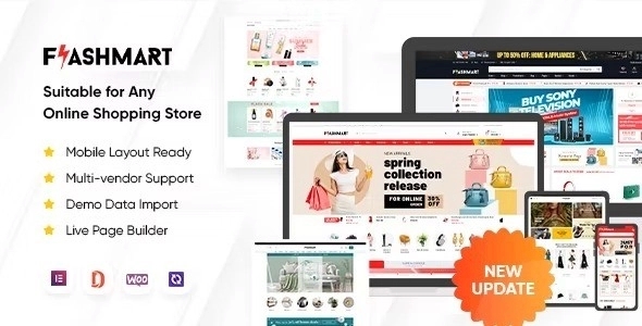 FlashMart β Multipurpose Elementor WooCommerce 2.0.15
