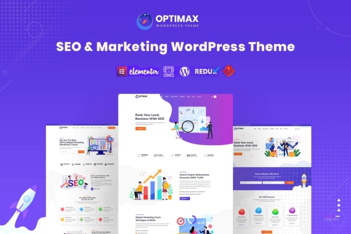 Optimax – SEO & Marketing WP Theme 1.9